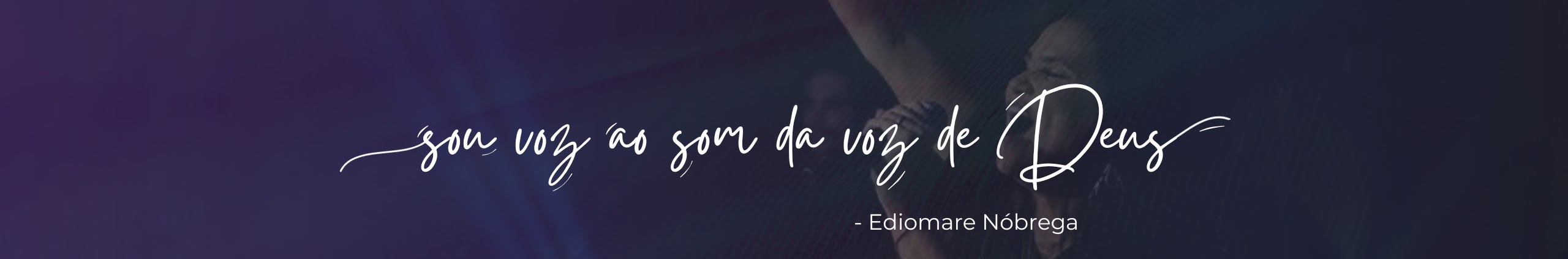 Sou feliz por ser uma voz de Deus